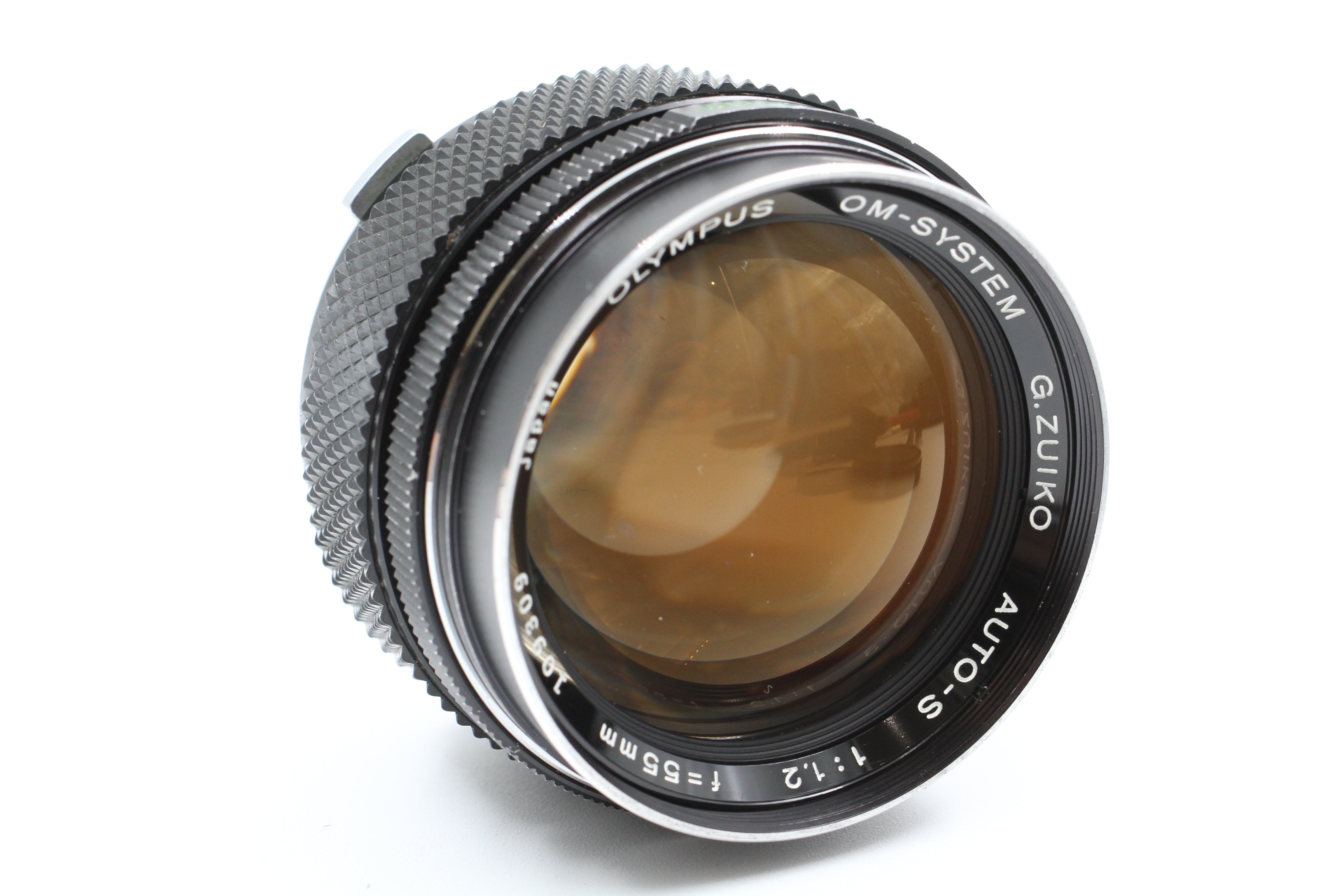 Olympus OM G.Zuiko Auto-S 55mm f1.2 Lens