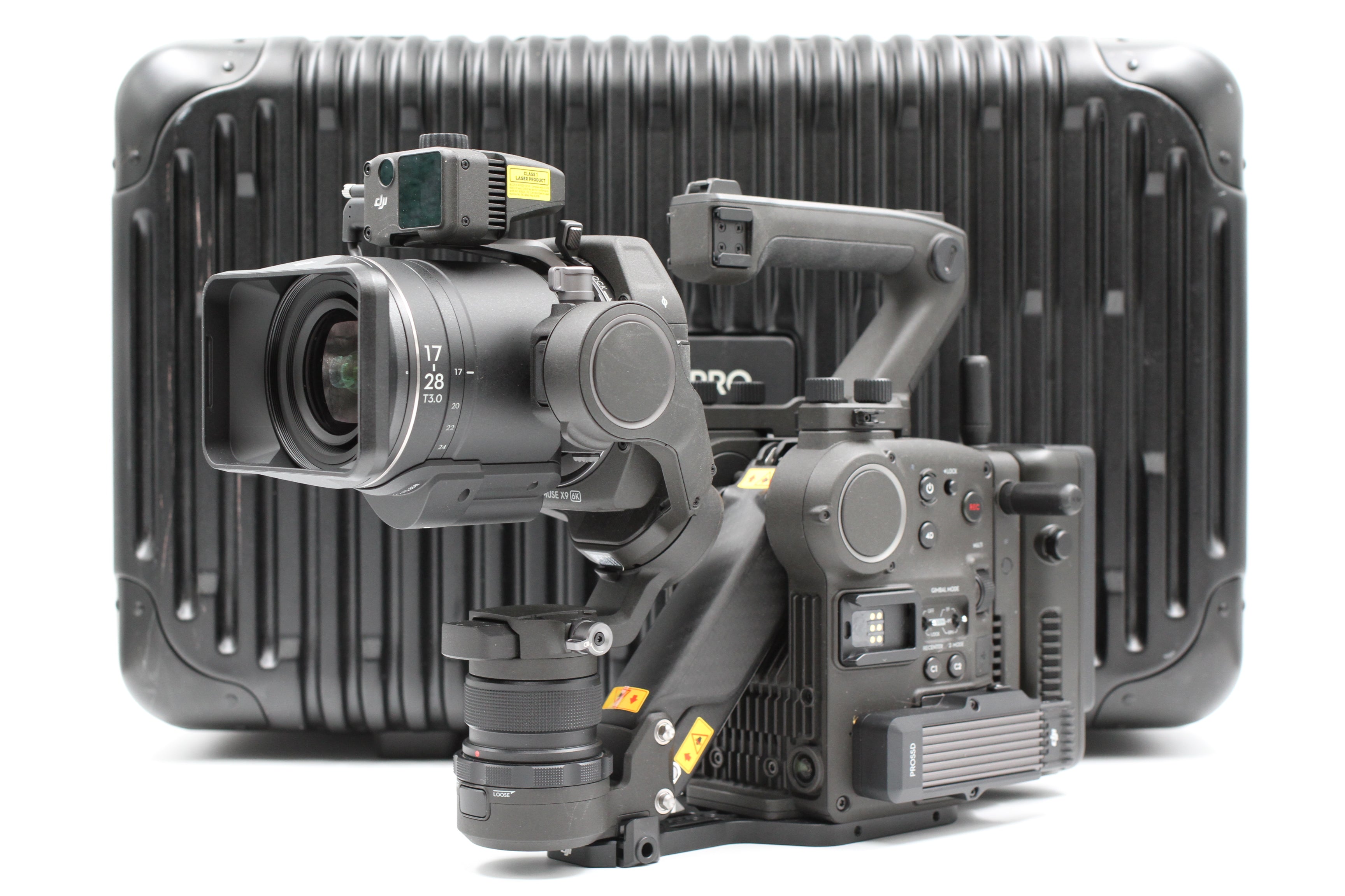 DJI Ronin 4D 6K 4-Axis Camera w/ 17-28mm T3.0 Lens, Case & Accs.