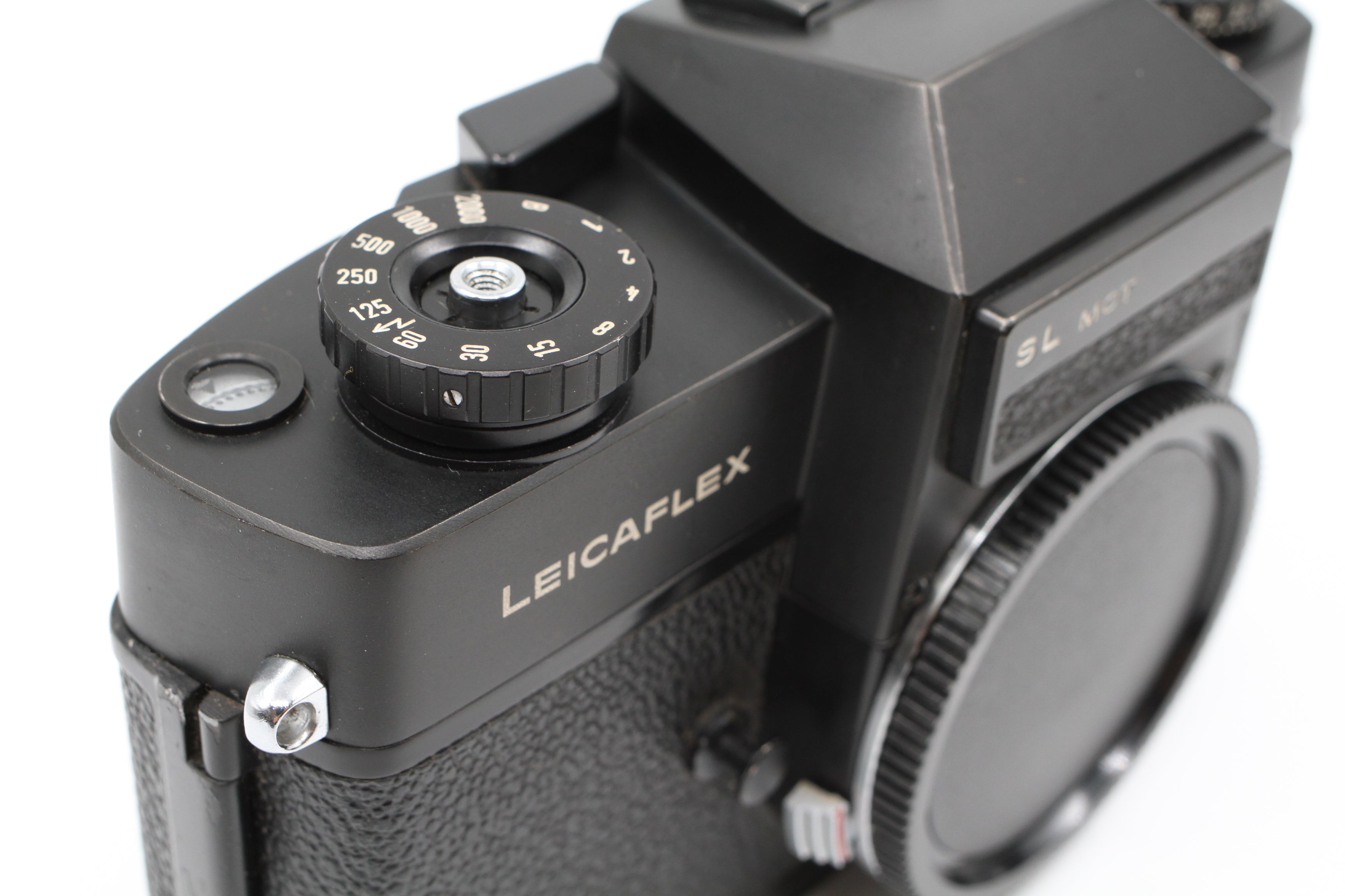 Leicaflex SL MOT 35mm Black Chrome Body w/ Leicaflex Motor