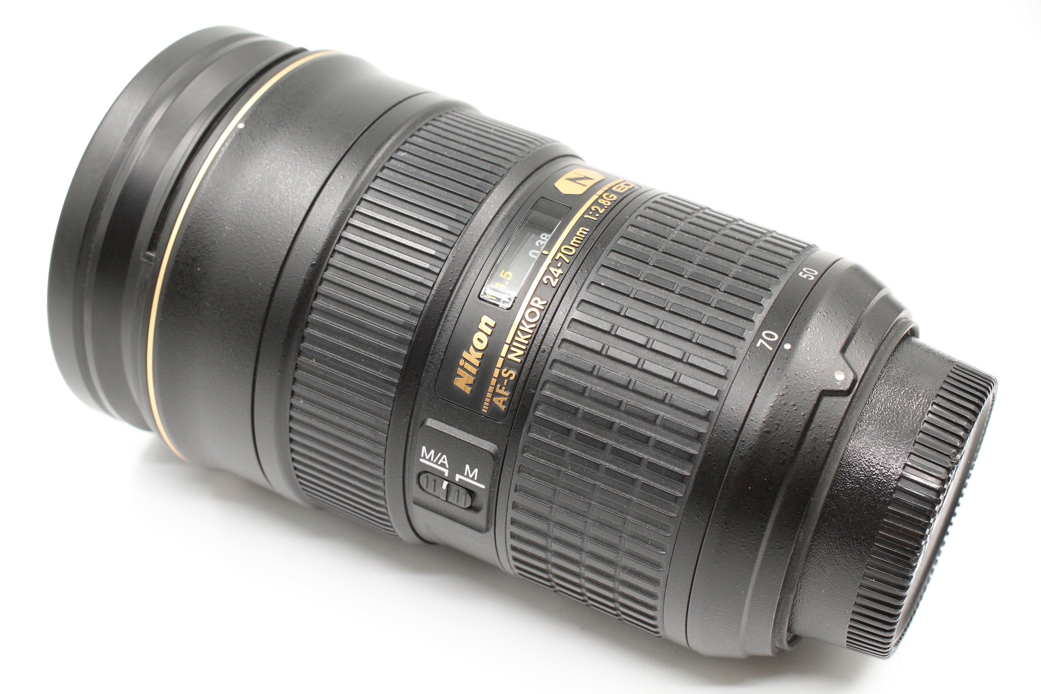 Nikon AF-S 24-70mm f2.8 G SWM ED IF ASPH Lens, Boxed w/ Hood & Caps