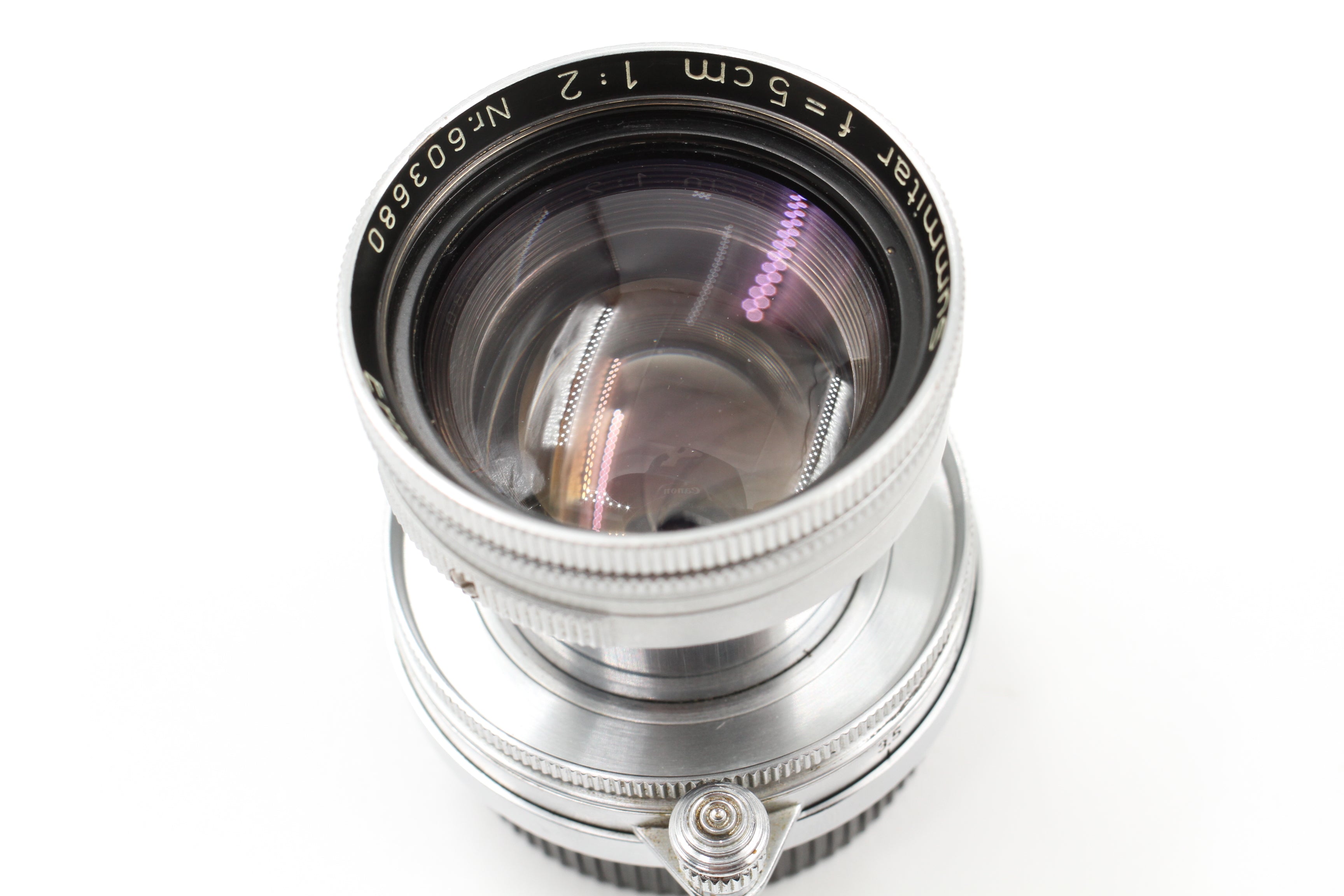 Leica Leitz 5cm f2 Collapsible Summitar w/ WALZ UV Filter