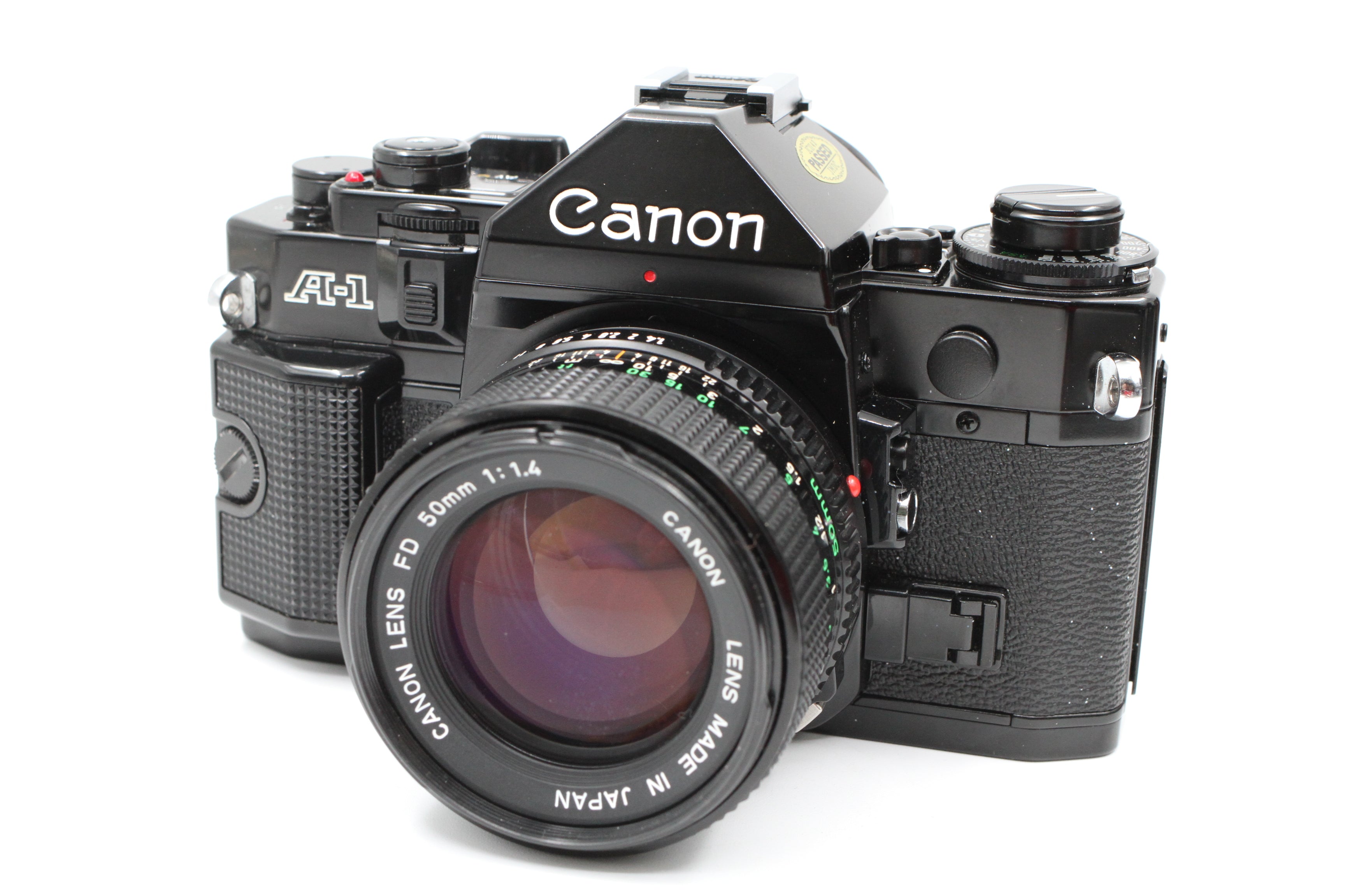 Canon A-1 35mm SLR Camera w, 50mm f1.8 FD Lens