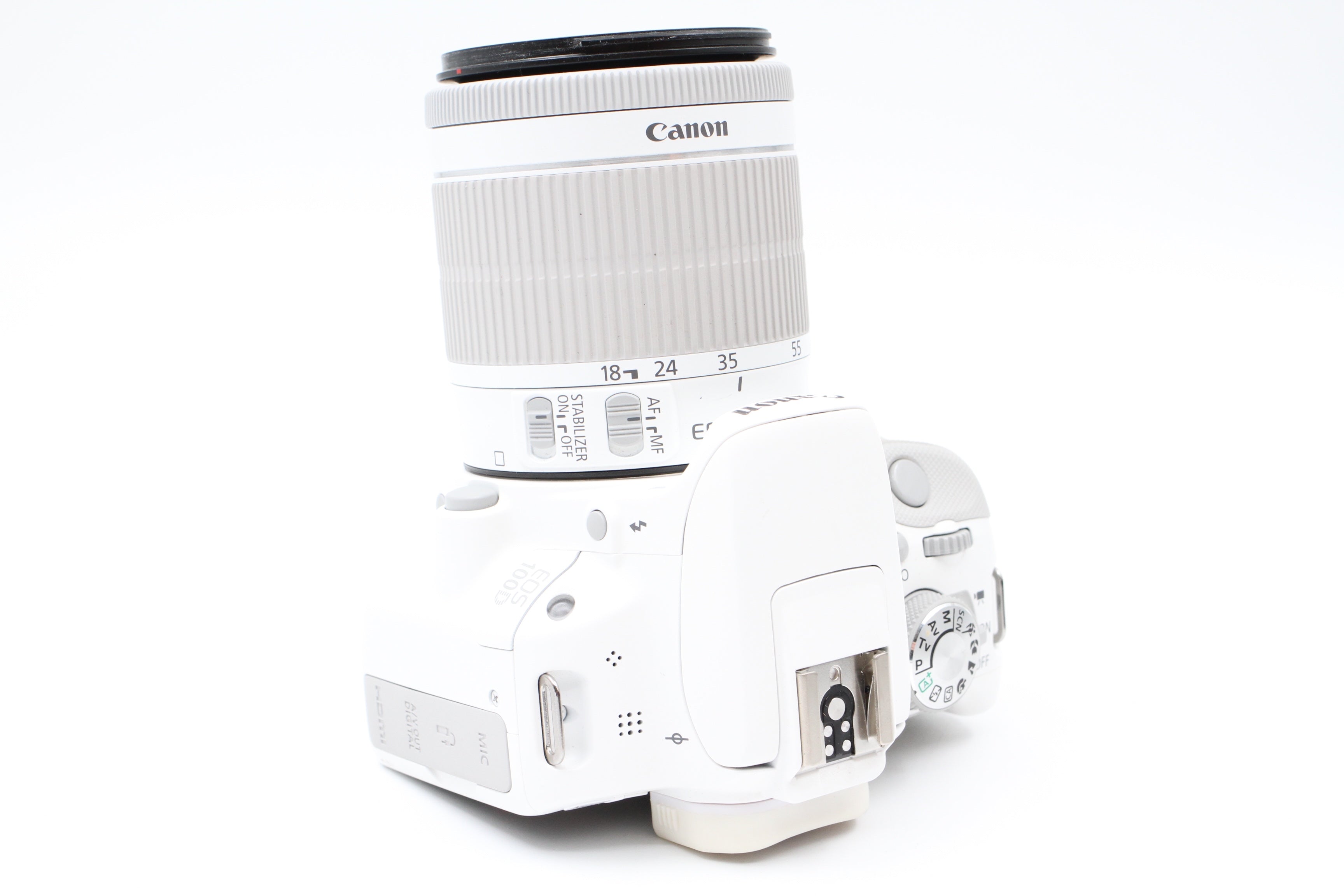 Canon 100D Digital SLR Camera w/ EF-S 18-55mm STM Lens, Boxed