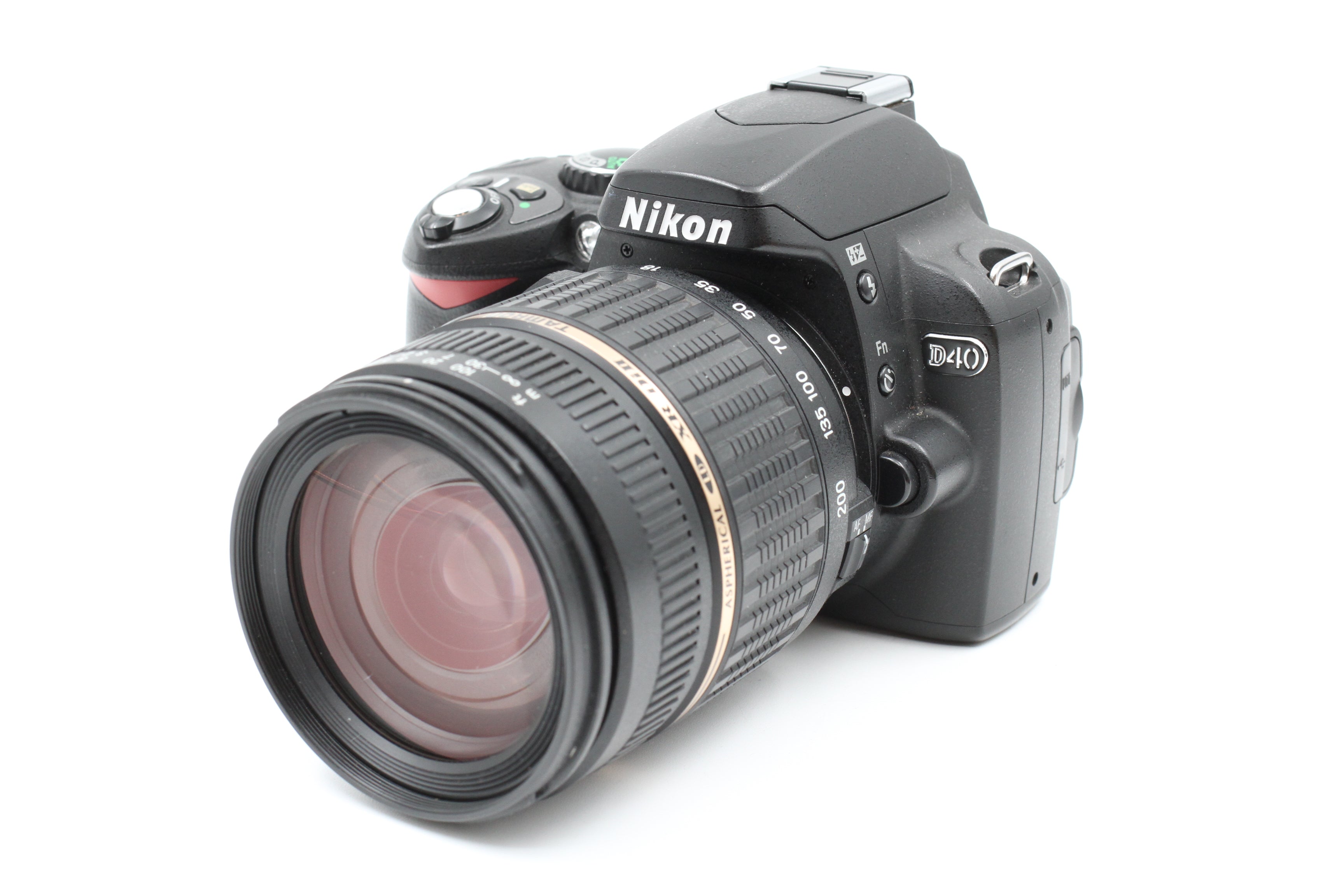 Nikon D40 DSLR Body w/ Tamron 18-200mm, Boxed