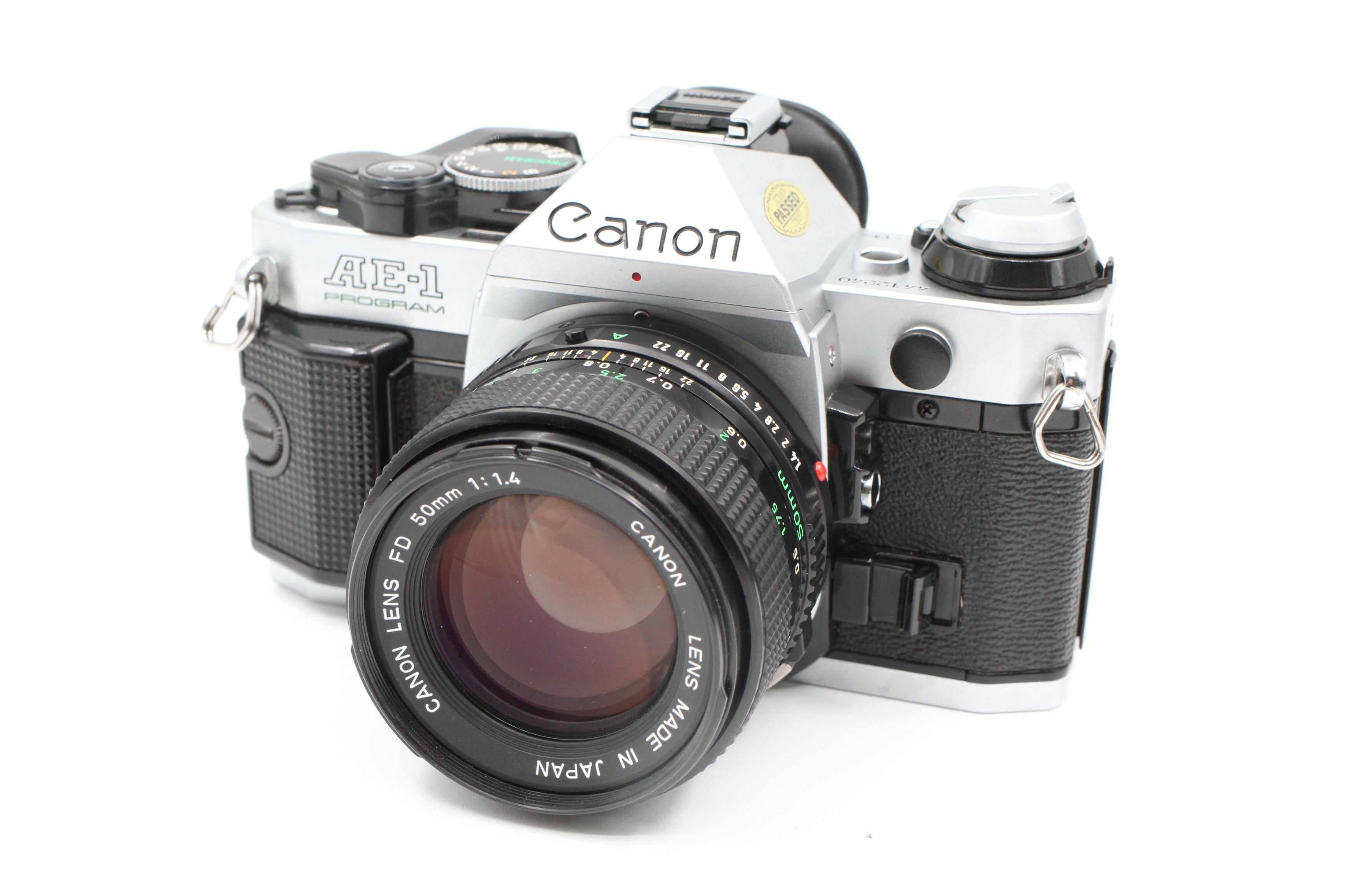 Canon AE-1 Program 35mm SLR Camera w/ 50mm f1.4 FD Lens