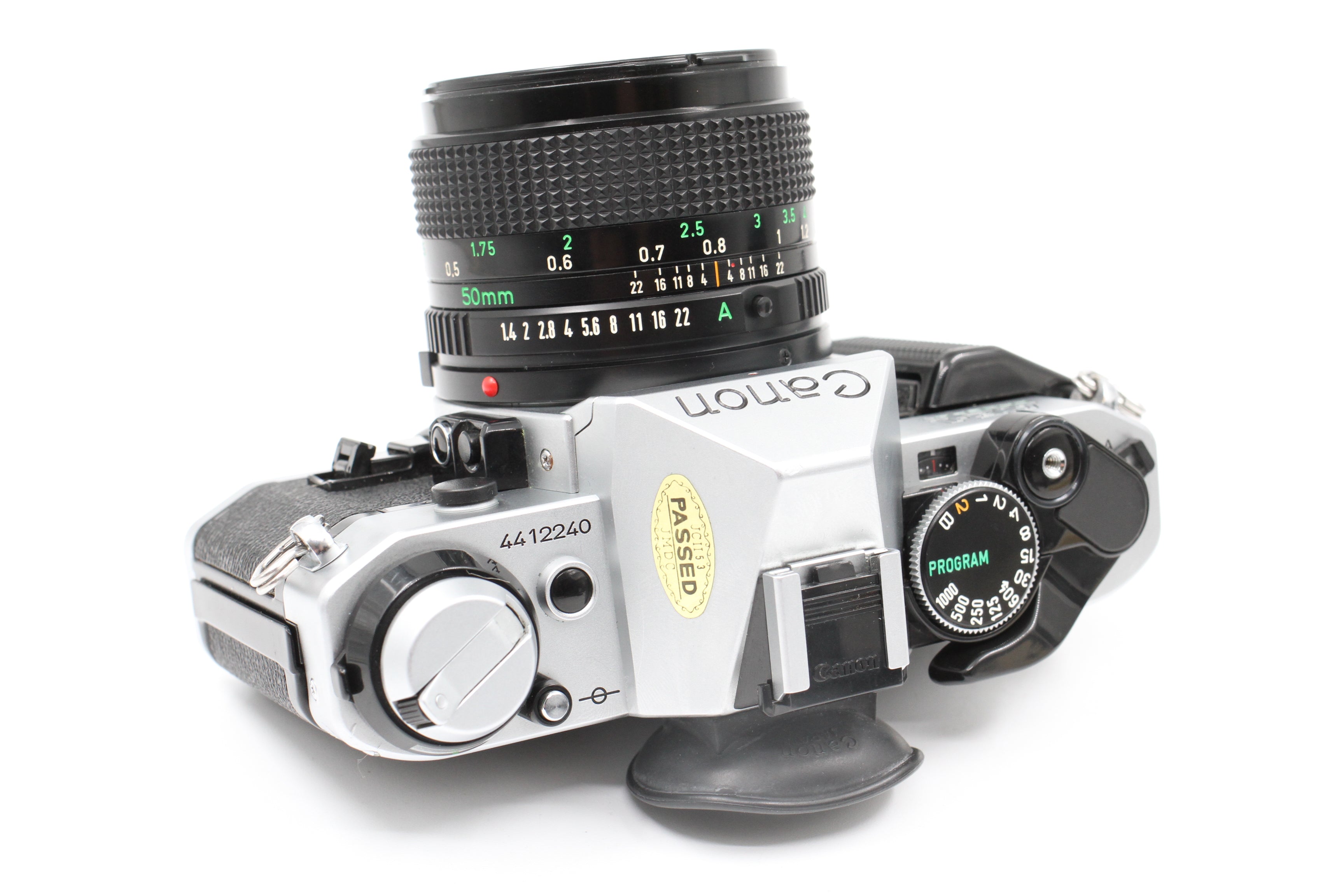 Canon AE-1 Program 35mm SLR Camera w/ 50mm f1.4 FD Lens