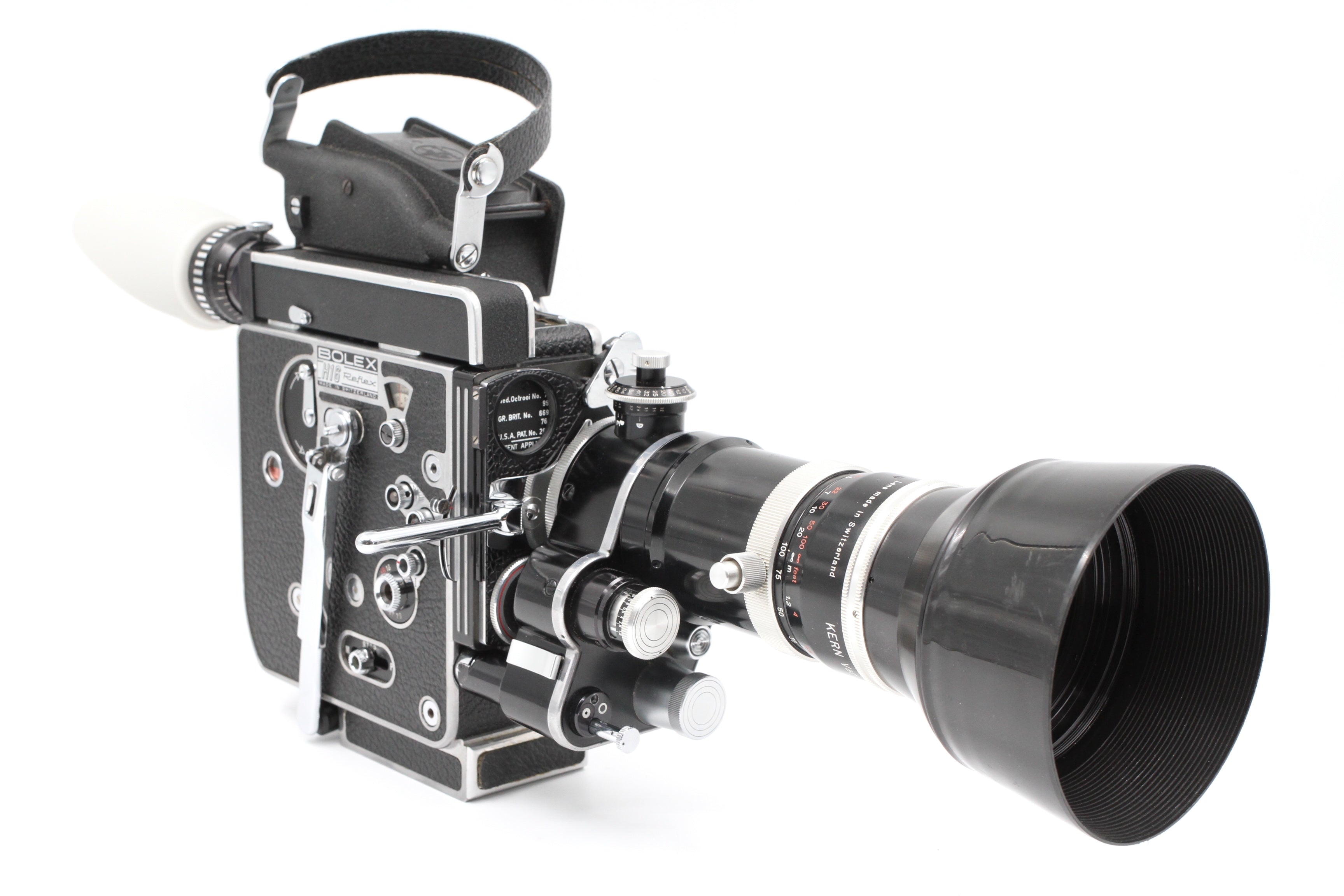 Bolex H16 REX 5 Reflex 16mm Cine Camera Body Only, SERVICED.