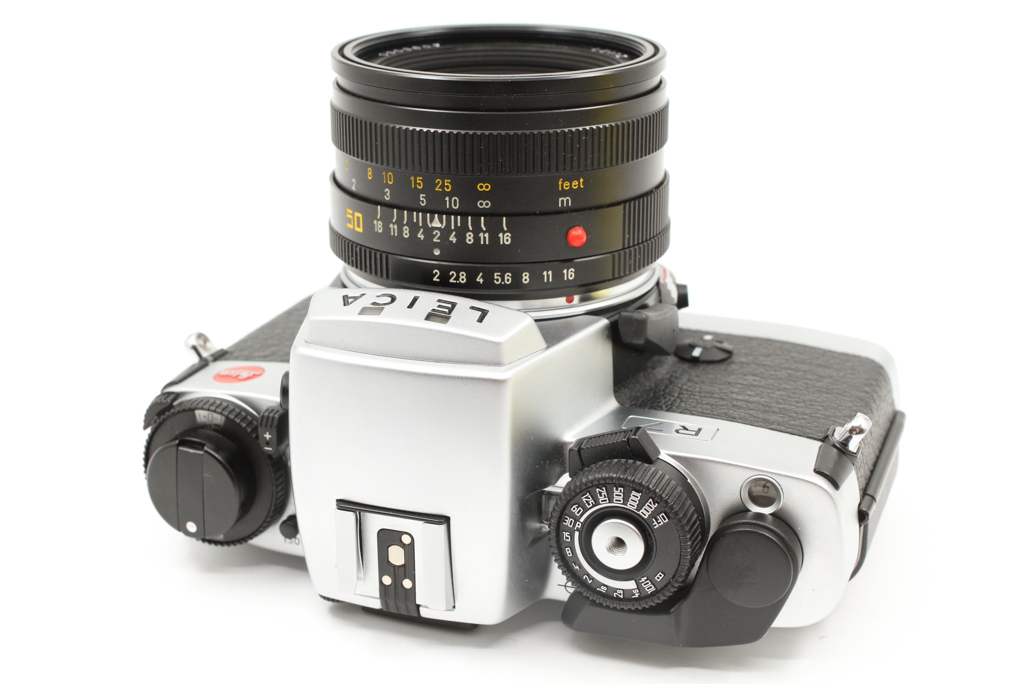 Leica R7 Chrome 35mm SLR w/ 50mm f2 Summicron R-Cam Lens