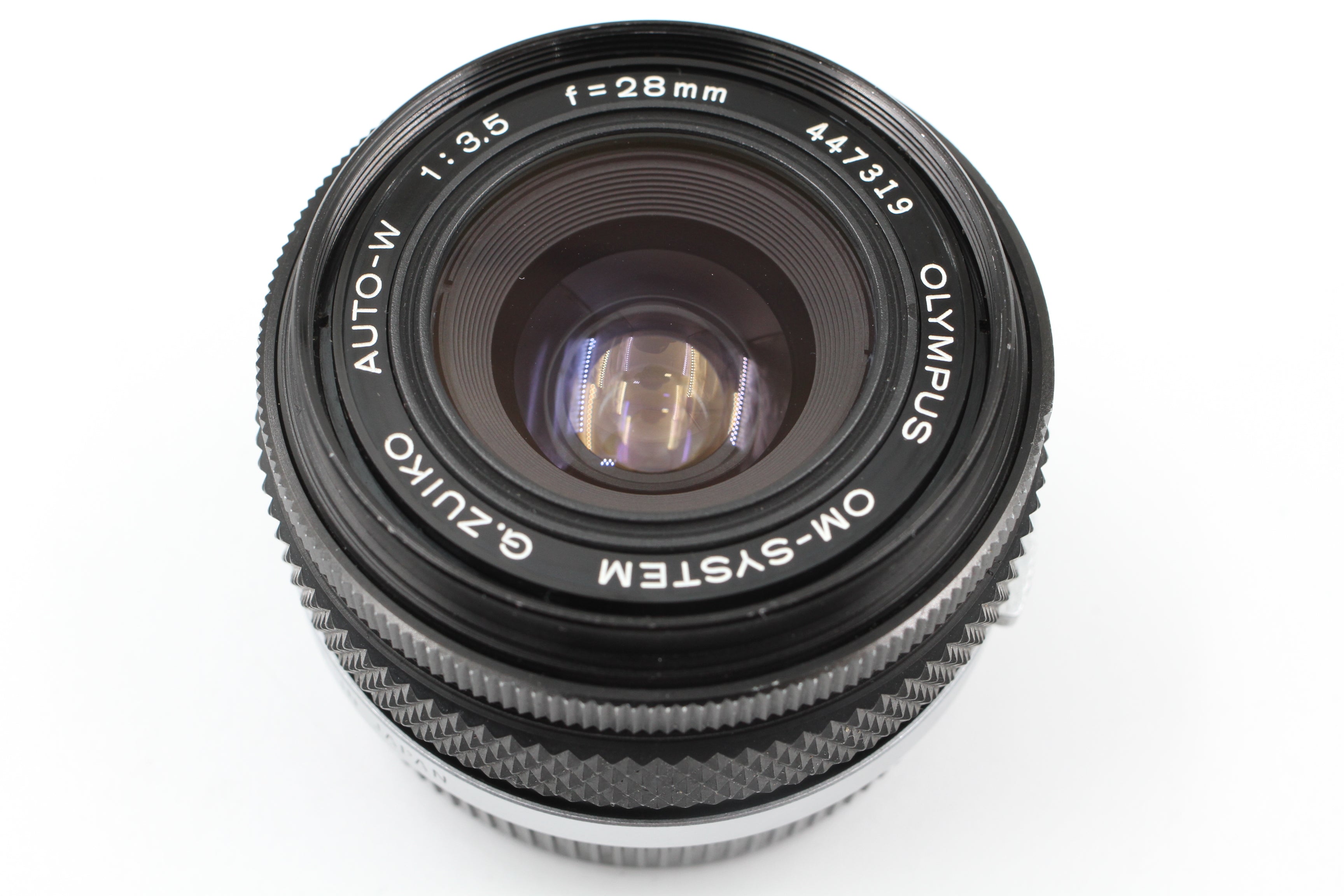 Olympus G.Zuiko Auto-W 28mm f3.5 OM Lens