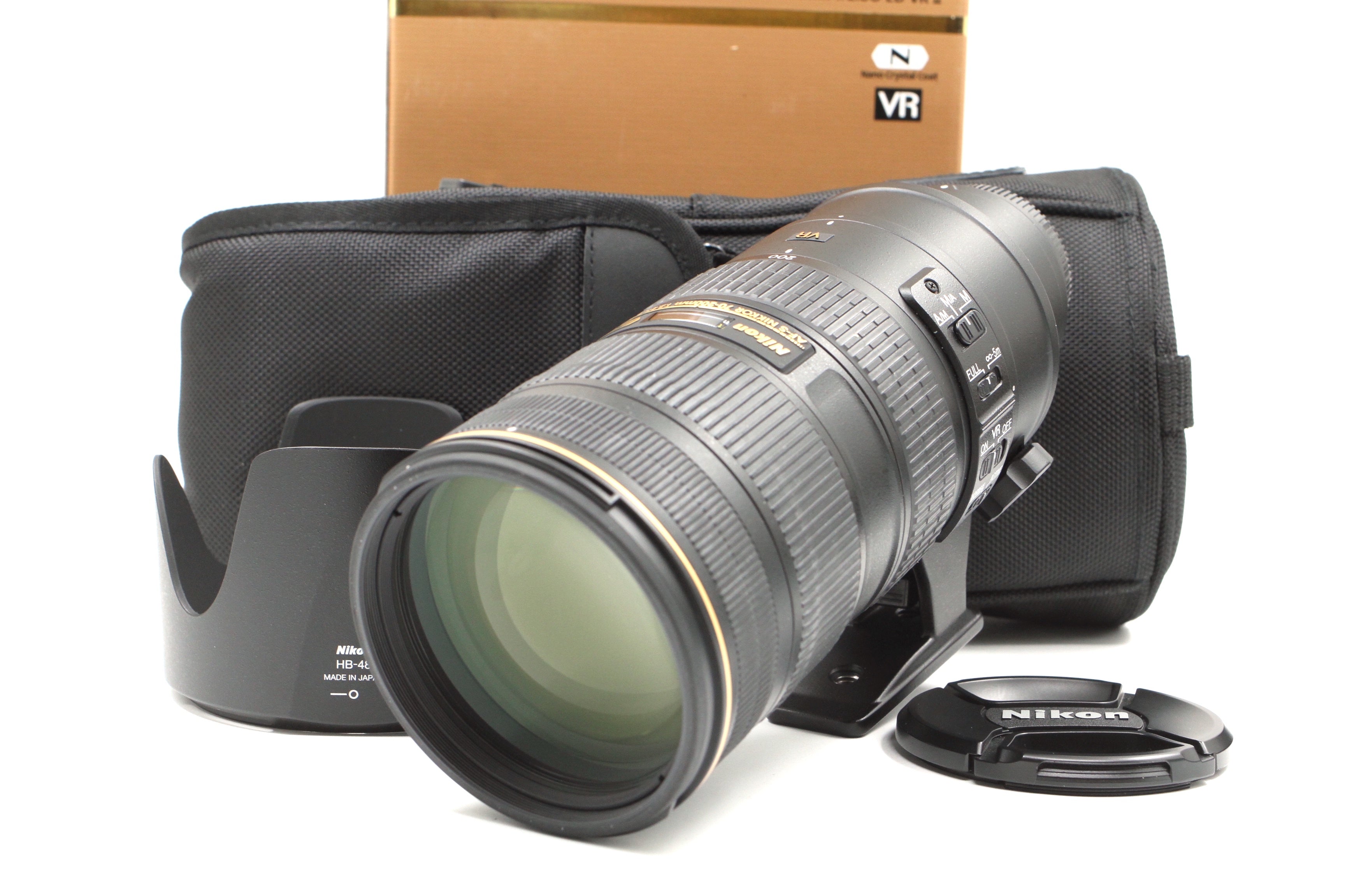 Nikon AF-S 70-200mm f2.8 G ED VR II